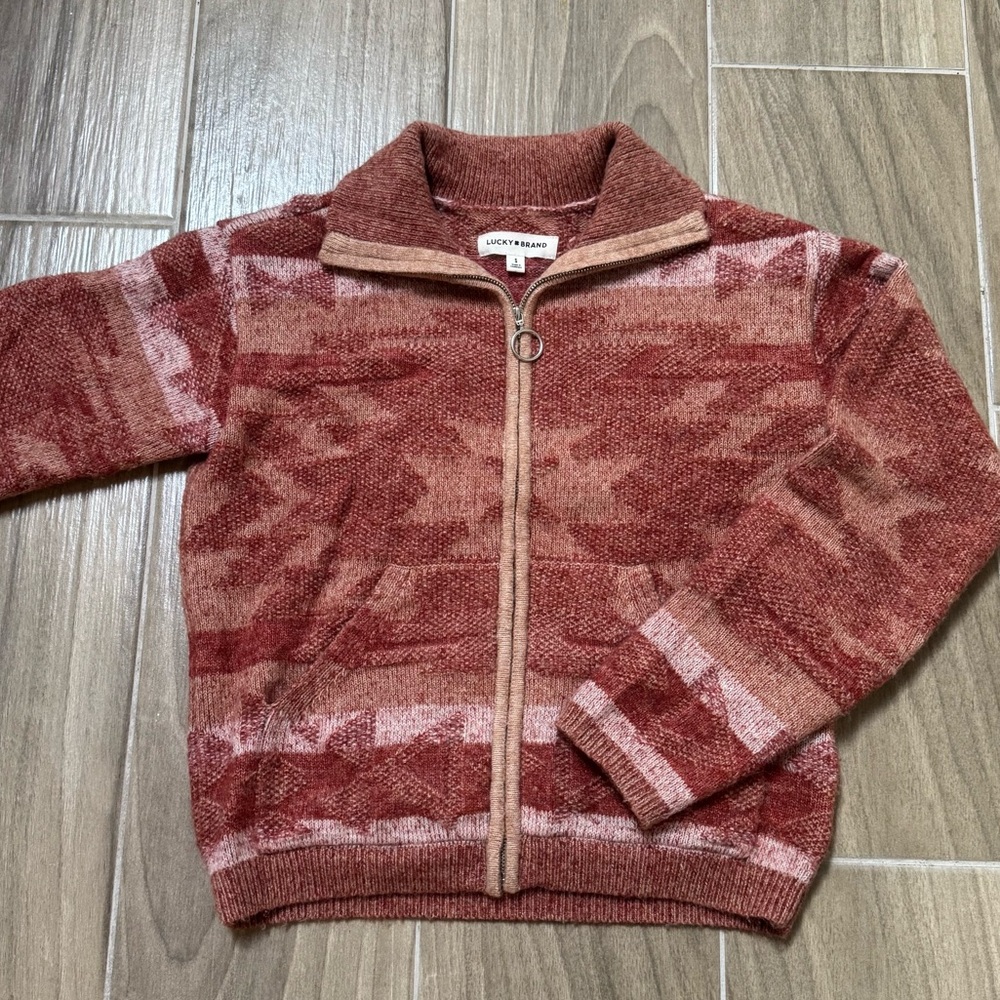 Lucky Brand Western Zip-Up
